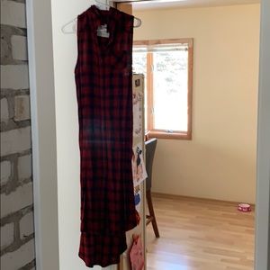 plaid dress